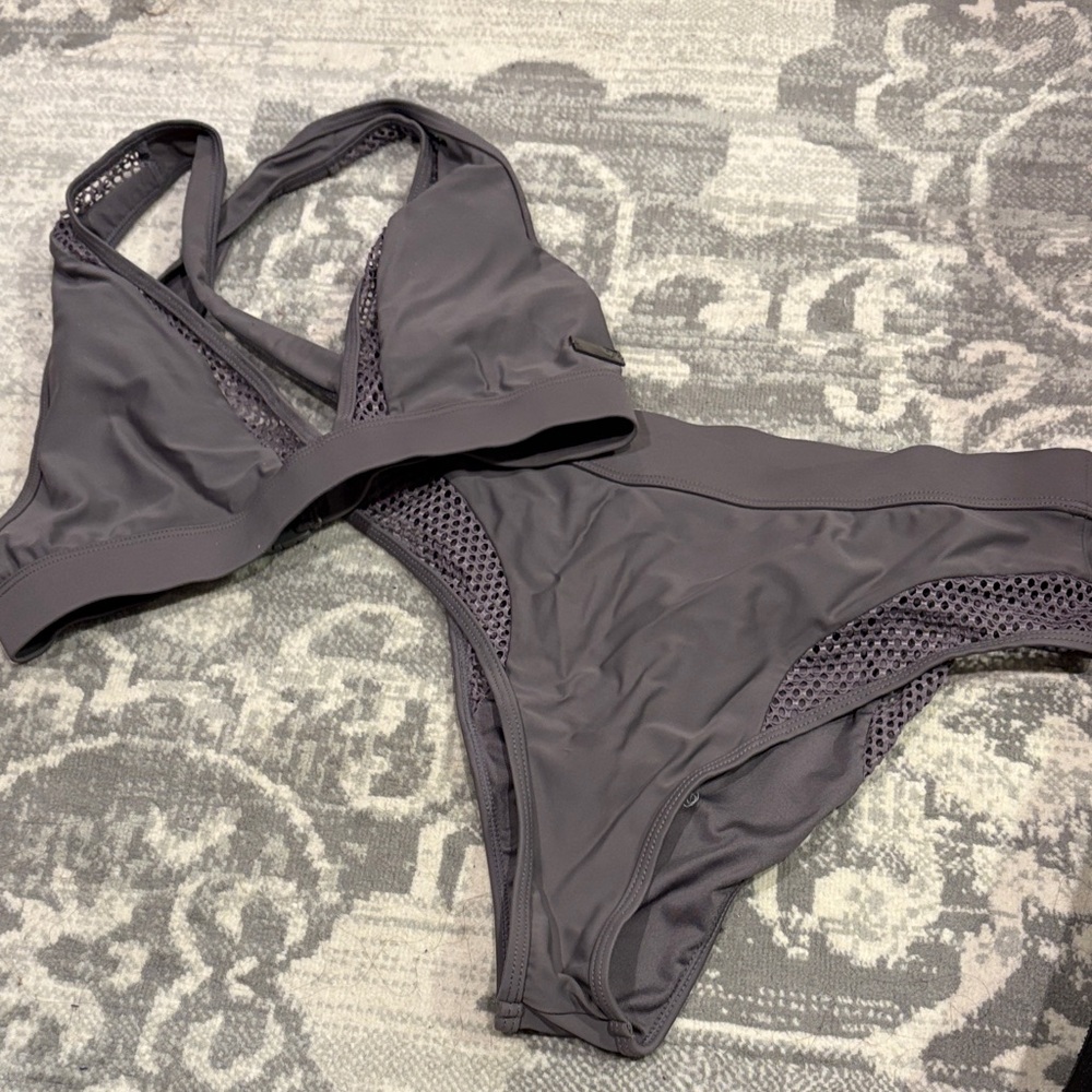 Gymshark Bikini Set with Mesh Details